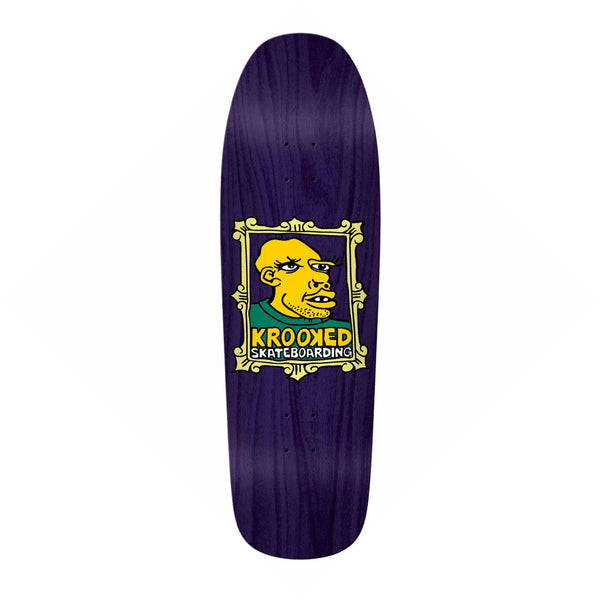 KROOKED | FRAME FACE SKATEBOARD DECK. 9.81 X 32" AVAILABLE ONLINE AND IN STORE AT MOMENTUM SKATESHOP IN COTTESLOE, WESTERN AUSTRALIA.