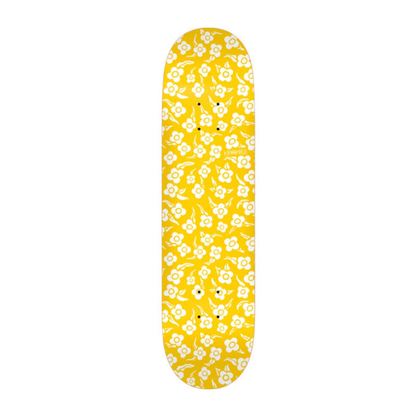 KROOKED | PP FLOWERS SKATEBOARD DECK. 8.5" X 31.8" AVAILABLE ONLINE AND IN STORE AT MOMENTUM SKATESHOP IN COTTESLOE, WESTERN AUSTRALIA.