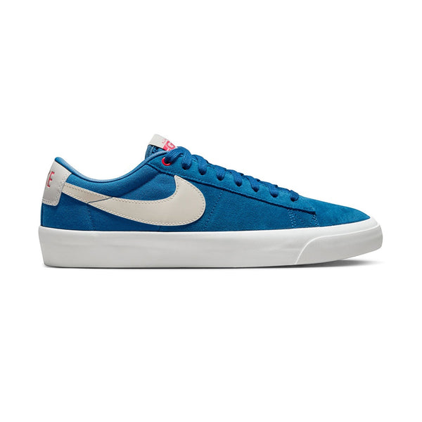 NIKE SB | ZOOM BLAZER LOW PRO GT SHOES. BLUE/LIGHT OREWOOD BROWN AVAILABLE ONLINE AND IN STORE AT MOMENTUM SKATESHOP IN COTTESLOE, WESTERN AUSTRALIA.