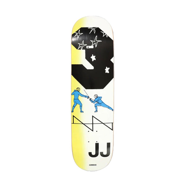 QUASI X JAKE JOHNSON | PRIZE SKATEBOARD DECK. 8.5" X 33.0" AVAILABLE ONLINE AND IN STORE AT MOMENTUM SKATESHOP IN COTTESLOE, WESTERN AUSTRALIA.