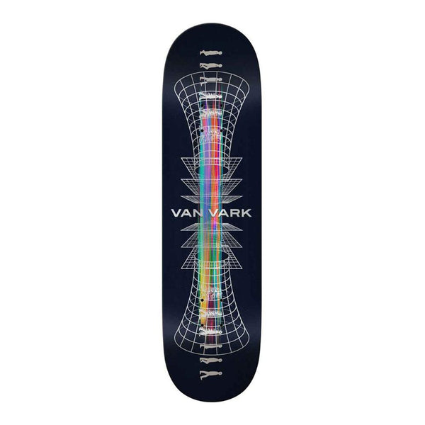 REAL X TANNER VAN VARK | TELEPORTATIONS SKATEBOARD DECK. 8.5" X 32.25" AVAILABLE ONLINE AND IN STORE AT MOMENTUM SKATESHOP IN COTTESLOE, WESTERN AUSTRALIA.