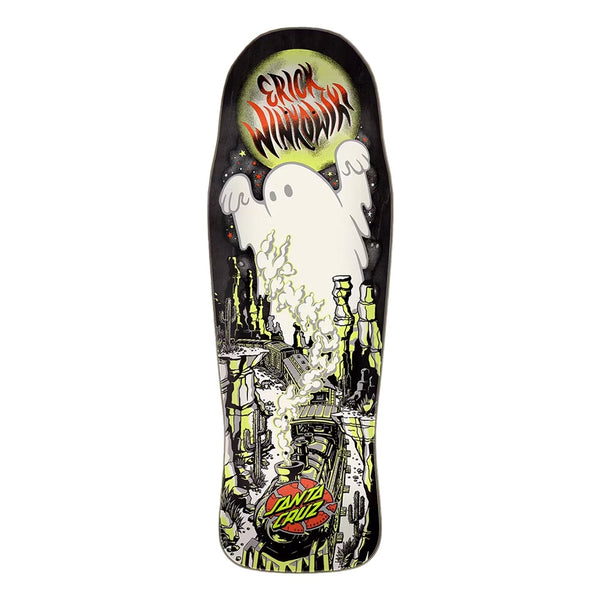 SANTA CRUZ X ERICK WINKOWSKI | GHOST TRAIN COMBO SHAPED SKATEBOARD DECK. 10.34" X 30.54" AVAILABLE ONLINE AND IN STORE AT MOMENTUM SKATESHOP IN COTTESLOE, WESTERN AUSTRALIA.