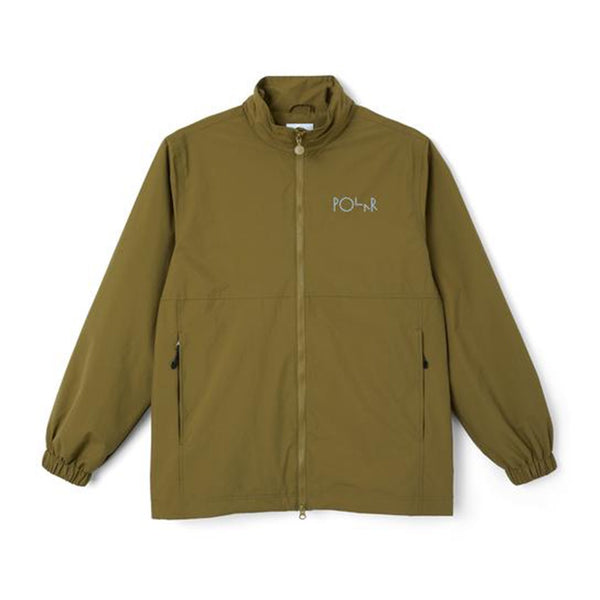 POLAR | COACH JACKET. GREEN / BROWN AVAILABLE ONLINE AND IN STORE AT MOMENTUM SKATESHOP IN COTTESLOE, WESTERN AUSTRALIA. SHOP ONLINE NOW: www.momentumskate.com.au
