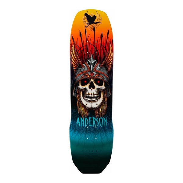 POWELL PERALTA X ANDY ANDERSON | HERON SHAPE 289 FLIGHT SKATEBOARD DECK. 8.45" X 31.8" AVAILABLE ONLINE AND IN STORE AT MOMENTUM SKATESHOP IN COTTESLOE, WESTERN AUSTRALIA.