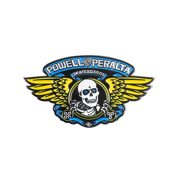 POWELL PERALTA | WINGED RIPPER LAPEL PIN AVAILABLE ONLINE AND IN STORE AT MOMENTUM SKATESHOP.