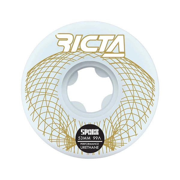 RICTA | WIREFRAME SPARX SKATEBOARD WHEELS. 53MM X 99A AVAILABLE ONLINE AND IN STORE AT MOMENTUM SKATESHOP IN COTTESLOE, WESTERN AUSTRALIA.