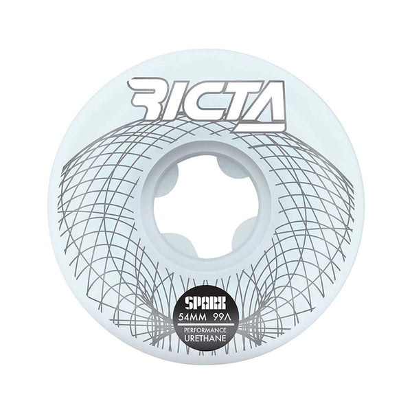 RICTA | WIREFRAME SPARX SKATEBOARD WHEELS. 54MM X 99A AVAILABLE ONLINE AND IN STORE AT MOMENTUM SKATESHOP IN COTTESLOE, WESTERN AUSTRALIA.