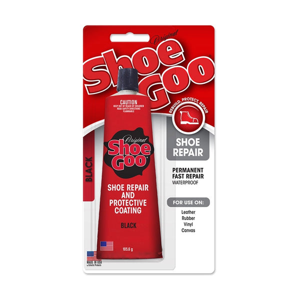 SHOE GOO | BLACK SHOE REPAIR & PROTECTIVE COATING. 105.6G/109.4ML AVAILABLE ONLINE AND IN STORE AT MOMENTUM SKATESHOP IN COTTESLOE, WESTERN AUSTRALIA.