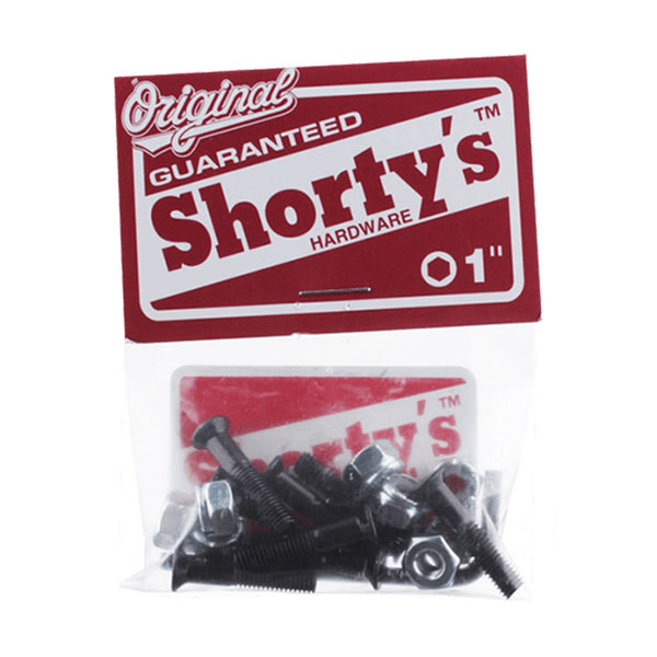 SHORTY'S | ORIGINAL 1" ALLEN HEAD SKATEBOARD HARDWARE AVAILABLE ONLINE AND IN STORE AT MOMENTUM SKATESHOP IN COTTESLOE, WESTERN AUSTRALIA.