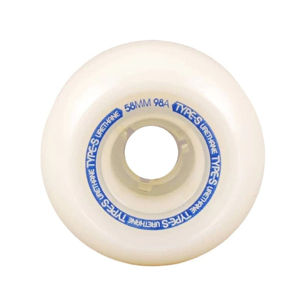 TYPE S | ORIGINAL SKATEBOARD WHEELS. 58MM X 98A AVAILABLE ONLINE AND IN STORE AT MOMENTUM SKATESHOP IN COTTESLOE, WESTERN AUSTRALIA.