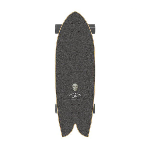 YOW X CHRISTENSON | C-HAWKE SURF SKATEBOARD. 9.85" X 33" AVAILABLE ONLINE AND IN STORE AT MOMENTUM SKATESHOP IN COTTESLOE, WESTERN AUSTRALIA.