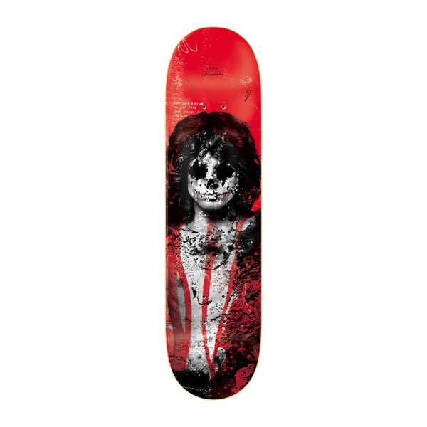 ZERO - TOMMY SANDOVAL 27 CLUB SKATEBOARD DECK. 8.125" X 31.7" AVAILABLE ONLINE AND IN STORE AT MOMENTUM SKATESHOP IN COTTESLOE, WESTERN AUSTRALIA.