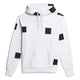 ADIDAS | H SHMOO BOX HOODIE. WHITE/BLACK AVAILABLE ONLINE AND IN STORE AT MOMENTUM SKATESHOP IN COTTESLOE, WESTERN AUSTRALIA. SHOP ONLINE NOW: www.momentumskate.com.au