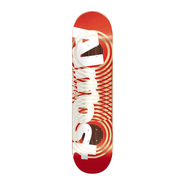 ALMOST - COOPER WILT INTERWEAVE RINGS IMPACT SKATEBOARD DECK. 8.0" X 31.6" AVAILABLE ONLINE AND IN STORE AT MOMENTUM SKATESHOP IN COTTESLOE, WESTERN AUSTRALIA.
