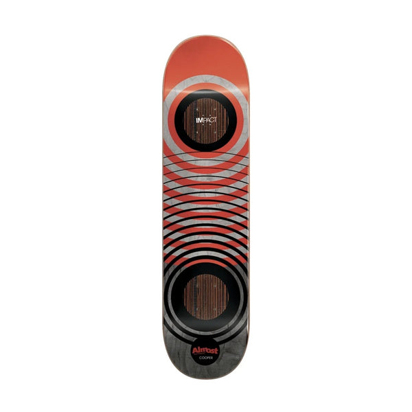 ALMOST X COOPER WILT | RED RINGS IMPACT SKATEBOARD DECK. 8.0" X 31.6" AVAILABLE ONLINE AND IN STORE AT MOMENTUM SKATESHOP IN COTTESLOE, WESTERN AUSTRALIA.
