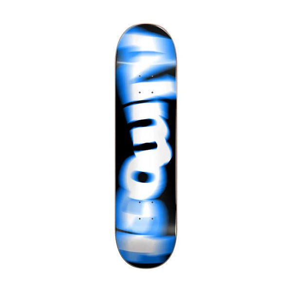 ALMOST | SPIN BLUR LOGO HYB SKATEBOARD DECK. 8.0" X 31.5" AVAILABLE ONLINE AND IN STORE AT MOMENTUM SKATESHOP IN COTTESLOE, WESTERN AUSTRALIA.