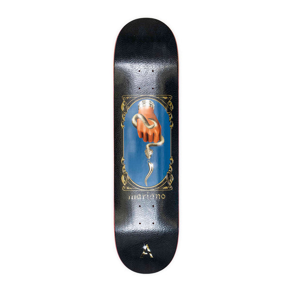 APRIL - GUY MARIANO CORNETTO SKATEBOARD DECK. 8.5" X 32.2" AVAILABLE ONLINE AND IN STORE AT MOMENTUM SKATESHOP IN COTTESLOE, WESTERN AUSTRALIA.