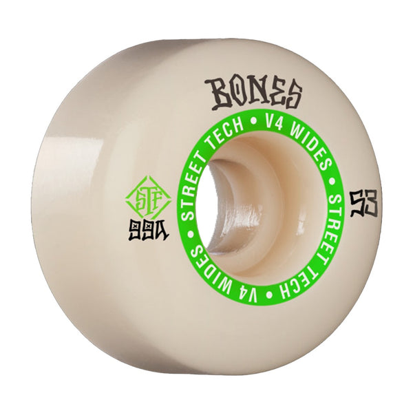 BONES | STREET TECH FORMULA SURPLUS WIDE SKATEBOARD WHEELS. 54MM X 99A AVAILABLE ONLINE AND IN STORE AT MOMENTUM SKATESHOP IN COTTESLOE, WESTERN AUSTRALIA.