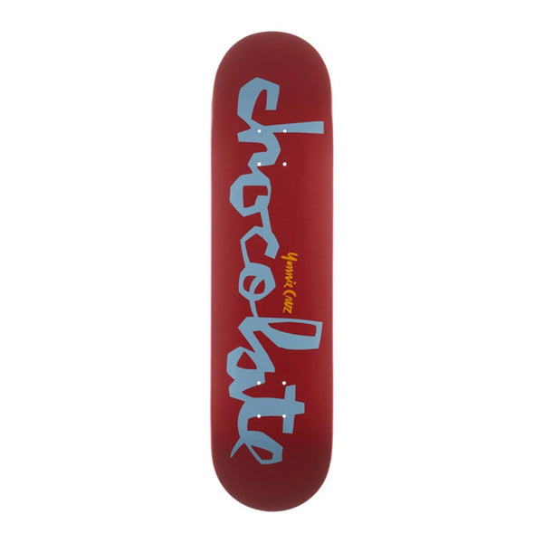 CHOCOLATE - YONNIE CRUZ OG CHUNK WR41 SKATEBOARD DECK. 8.0" X 31.5" AVAILABLE ONLINE AND IN STORE AT MOMENTUM SKATESHOP IN COTTESLOE, WESTERN AUSTRALIA.