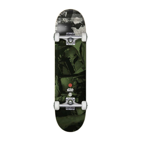 ELEMENT X STAR WARS | BOBA FETT COMPLETE SKATEBOARD. 8.0" X 31.75" AVAILABLE ONLINE AND IN STORE AT MOMENTUM SKATESHOP IN COTTESLOE, WESTERN AUSTRALIA.