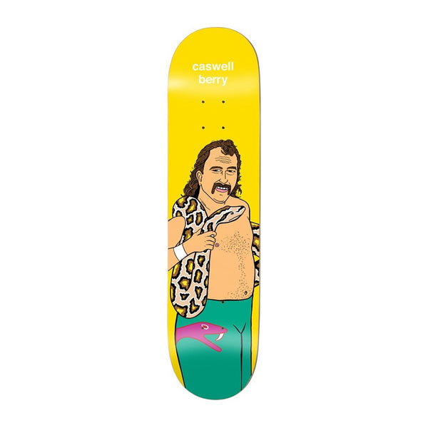 ENJOI - CASWELL BERRY BODY SLAM R7 SKATEBOARD DECK. 8.25" X 31.6" AVAILABLE ONLINE AND IN STORE AT MOMENTUM SKATESHOP IN COTTESLOE, WESTERN AUSTRALIA.