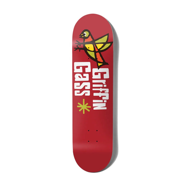 GIRL - GRIFFIN GASS PICTOGRAPH WR41 SKATEBOARD DECK. 8.25" X 31.75" AVAILABLE ONLINE AND IN STORE AT MOMENTUM SKATESHOP IN COTTESLOE, WESTERN AUSTRALIA.