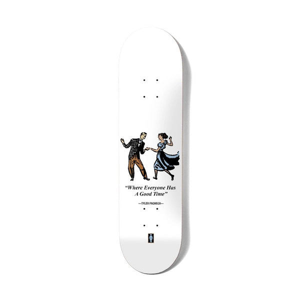 GIRL - TYLER PACHECO GOOD TIME ONE-OFF WR 41 SKATEBOARD DECK. 8.0" AVAILABLE ONLINE AND IN STORE AT MOMENTUM SKATESHOP IN COTTESLOE, WESTERN AUSTRALIA.