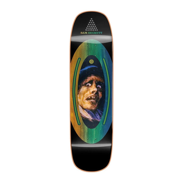 MADNESS - SAM BECKETT FACE PLANT IMPACT LIGHT SKATEBOARD DECK. 8.75" X 32.5" AVAILABLE ONLINE AND IN STORE AT MOMENTUM SKATESHOP IN COTTESLOE, WESTERN AUSTRALIA.