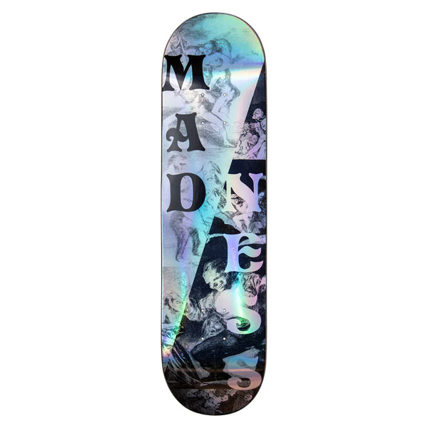 MADNESS | SPLIT OVERLAP POPSICLE R7 SKATEBOARD DECK. 8.0" X 31.6" AVAILABLE ONLINE AND IN STORE AT MOMENTUM SKATESHOP IN COTTESLOE, WESTERN AUSTRALIA.