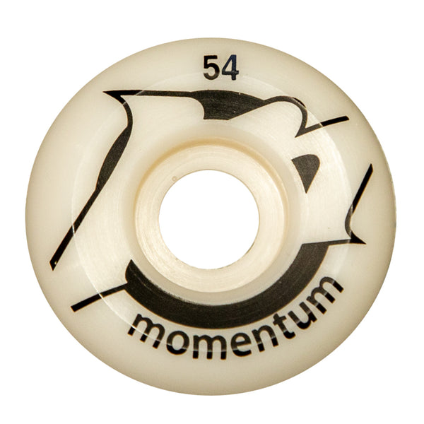 MOMENTUM | CIRCLE LOGO SKATEBOARD WHEELS. 54MM X 83B AVAILABLE ONLINE AND IN STORE AT MOMENTUM SKATESHOP IN COTTESLOE, WESTERN AUSTRALIA.