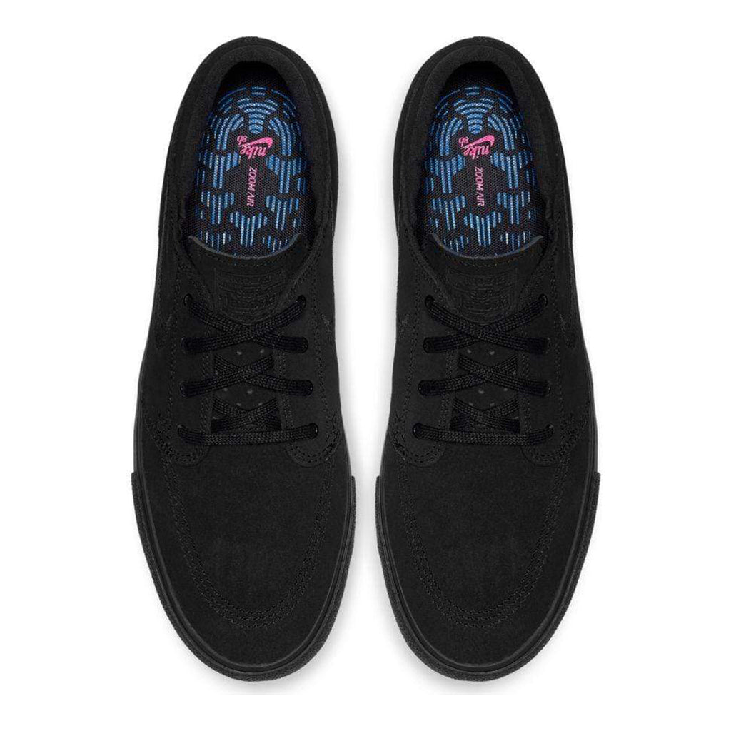 NIKE SB | ZOOM JANOSKI RM SUEDE MENS SHOES. BLACK/BLACK-BLACK-BLACK