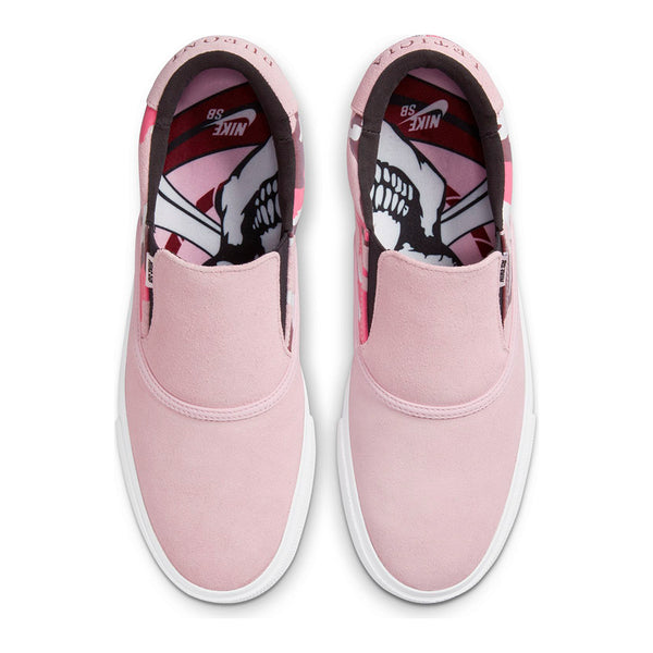 NIKE SB X LETICIA BUFONI | ZOOM VERONA SLIP ON SKATE SHOES. PINK/PINKSICLE/WHITE/RED AVAILABLE ONLINE AND IN STORE AT MOMENTUM SKATESHOP IN COTTESLOE, WESTERN AUSTRALIA. SHOP ONLINE NOW: www.momentumskate.com.au