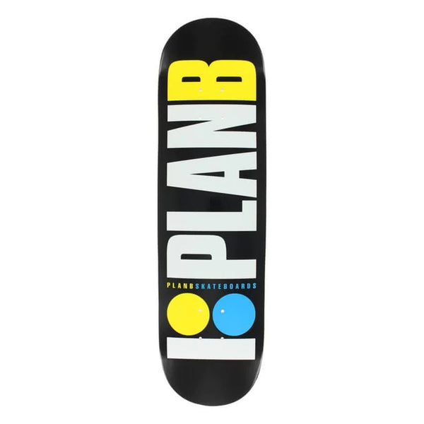 PLAN B - TEAM NEON SKATEBOARD DECK. 8.0" X 31.75" AVAILABLE ONLINE AND IN STORE AT MOMENTUM SKATESHOP IN COTTESLOE, WESTERN AUSTRALIA.