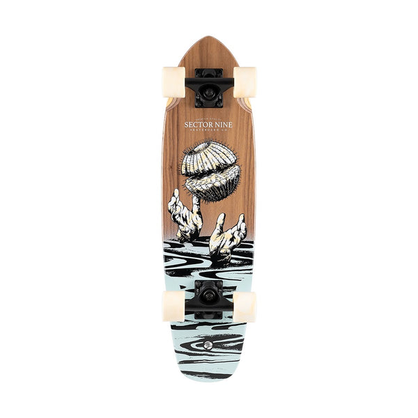SECTOR 9 | HANDPLANT HOPPER COMPLETE CRUISER SKATEBOARD. 27.5" X 7.5" AVAILABLE ONLINE AND IN STORE AT MOMENTUM SKATESHOP IN COTTESLOE, WESTERN AUSTRALIA.