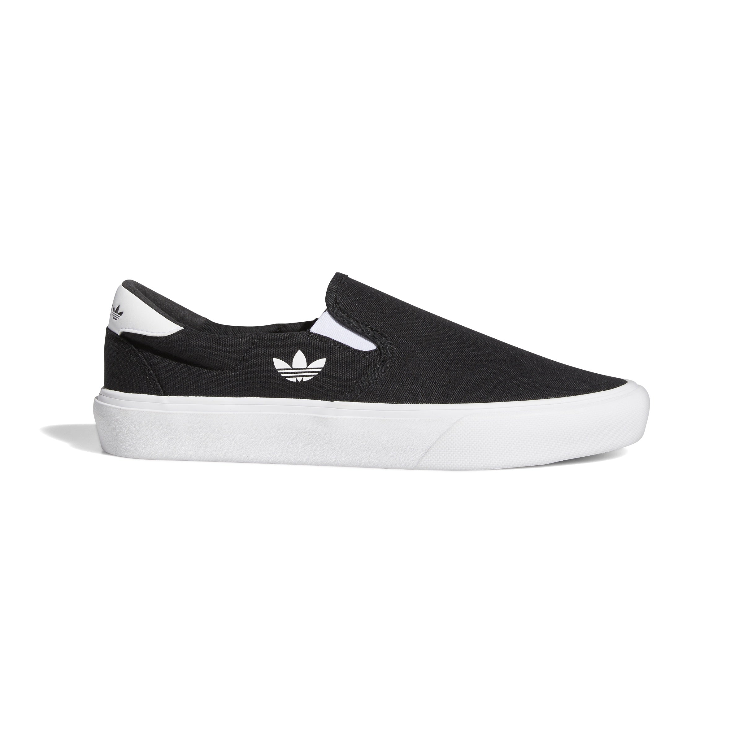 ADIDAS COURT RALLYE SLIP ON BLACK/BLACK/WHITE – Momentum