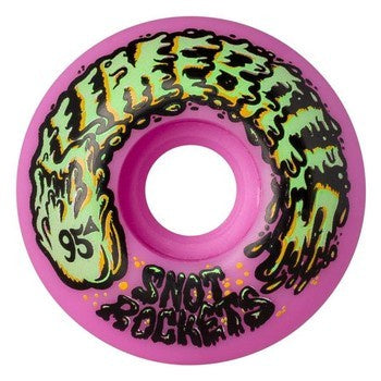 SLIME BALLS | SNOT ROCKETS SKATEBOARD WHEELS. PASTEL PINK/54MM X 95A AVAILABLE ONLINE AND IN STORE AT MOMENTUM SKATESHOP IN COTTESLOE, WESTERN AUSTRALIA.